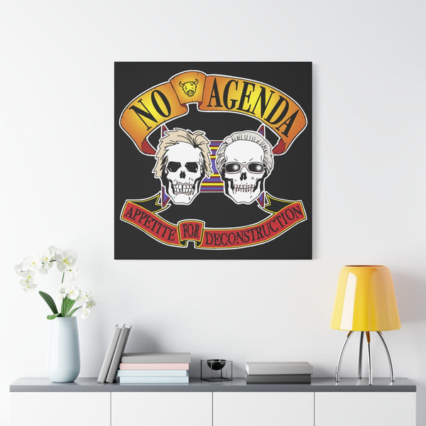 APPETITE FOR DECONSTRUCTION - canvas print