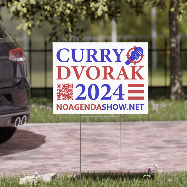 CURRY DVORAK 2024 - yard sign