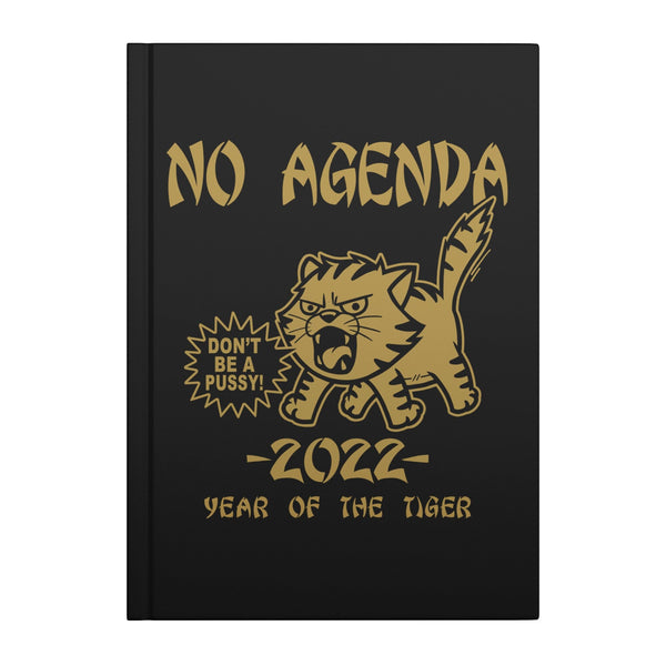 2022 YEAR OF THE TIGER - BLK - hardcover notebook new