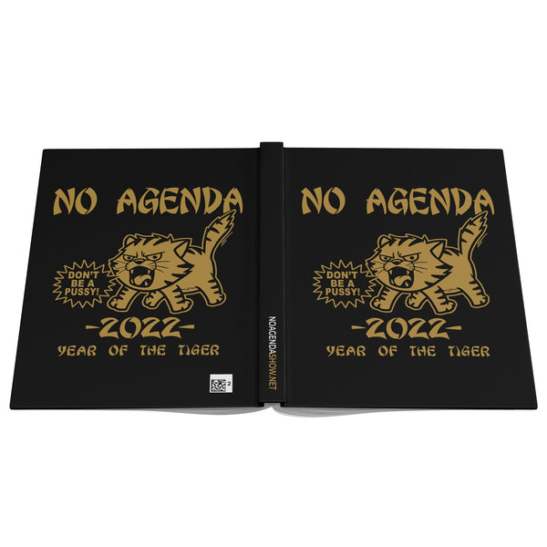 2022 YEAR OF THE TIGER - BLK - hardcover notebook new