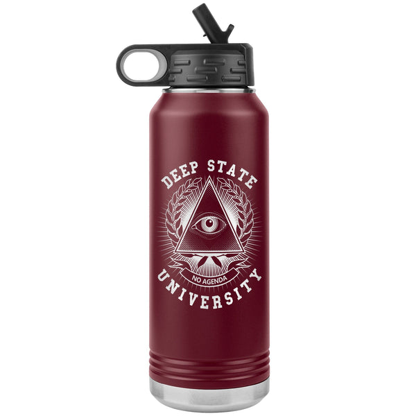 DEEP STATE UNIVERSITY - 32 oz straw tumbler