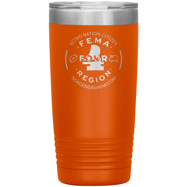 FEMA REGION FOUR - 20 oz tumbler