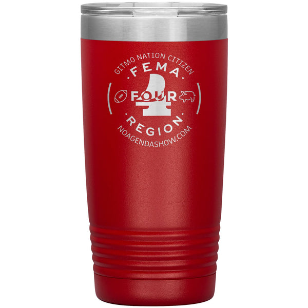 FEMA REGION FOUR - 20 oz tumbler