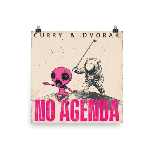 NO AGENDA 1637 - cover art poster print