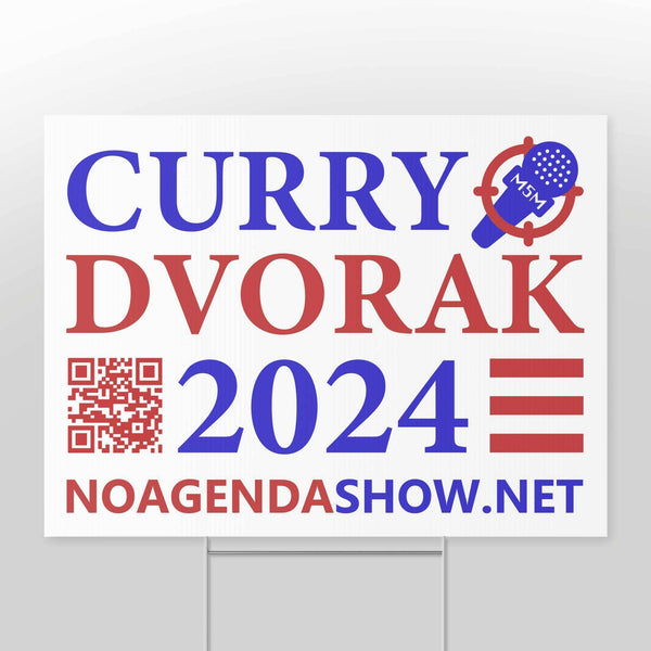 CURRY DVORAK 2024 - yard sign