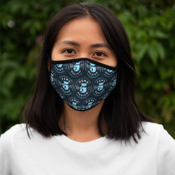 FEMA REGION FIVE - BLUE - fitted face mask