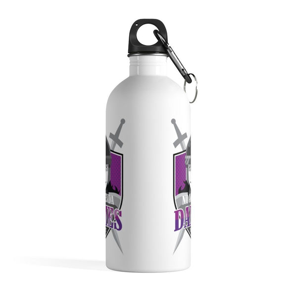 NO AGENDA DAMES - 14 oz water bottle