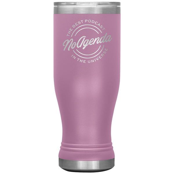 NO AGENDA THE BEST PODCAST - 20 oz boho tumbler
