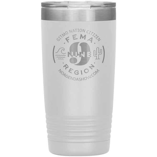 FEMA REGION NINE - 20 oz tumbler