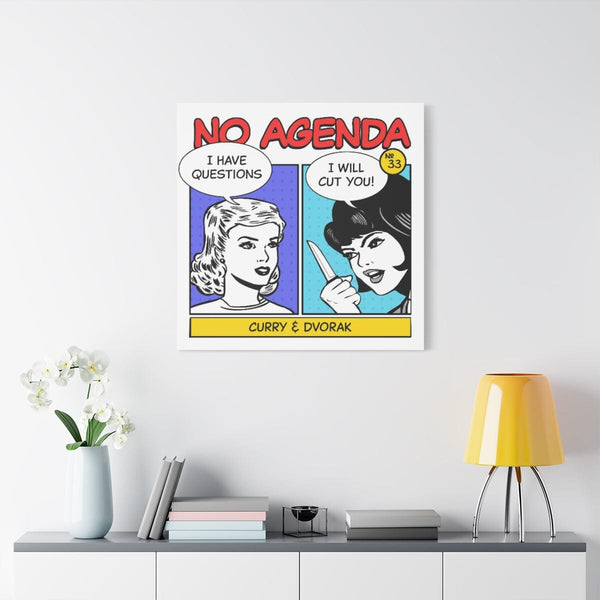 NO AGENDA 1494 - XL canvas cover art