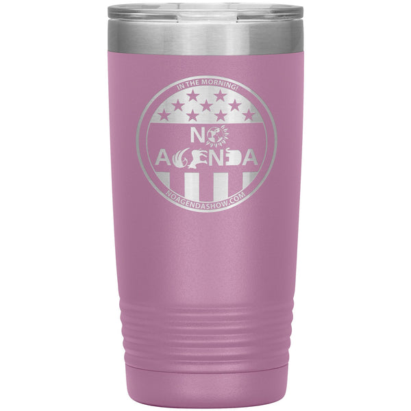 NO AGENDA PARTY TIME - 20 oz tumbler