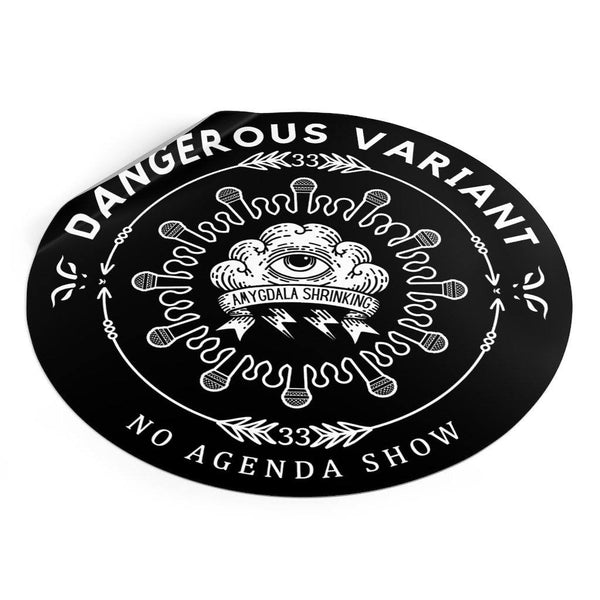 DANGEROUS VARIANT - BW - vinyl sticker