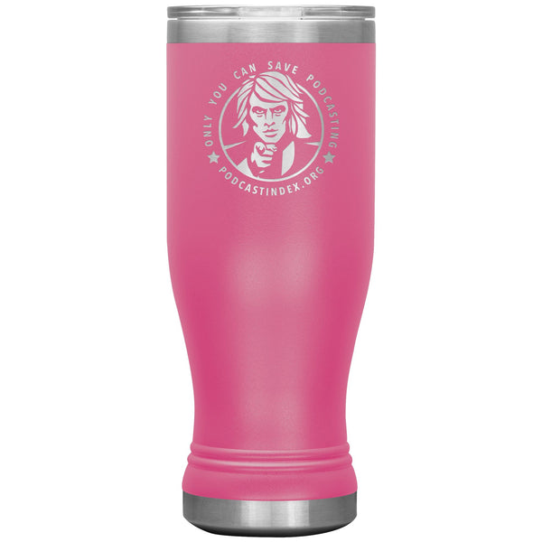 SAVE PODCASTING! - 20 oz boho tumbler