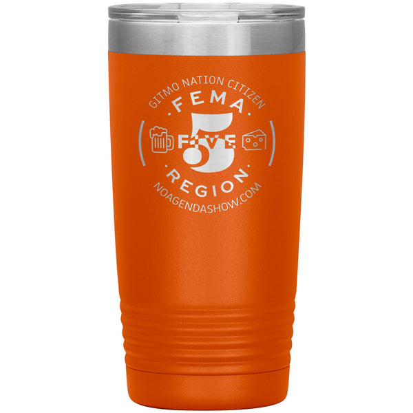 FEMA REGION FIVE - 20 oz tumbler