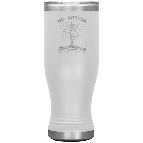 DONT TREAD ON PODCASTING - 20 oz boho tumbler