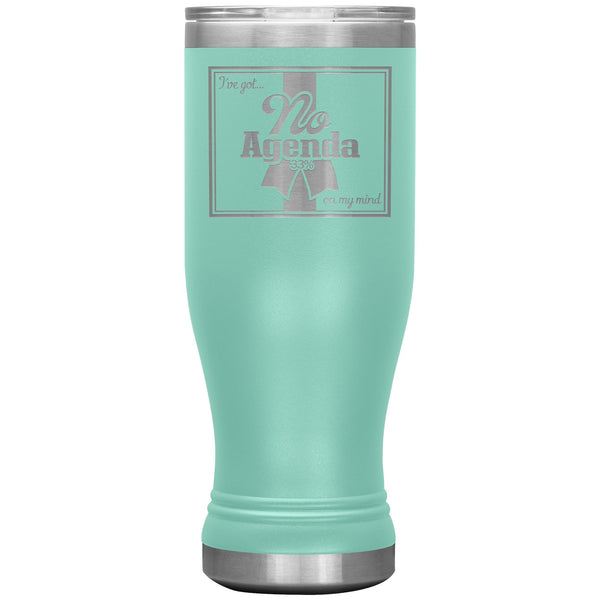 NO AGENDA RIBBON - 20 oz boho tumbler