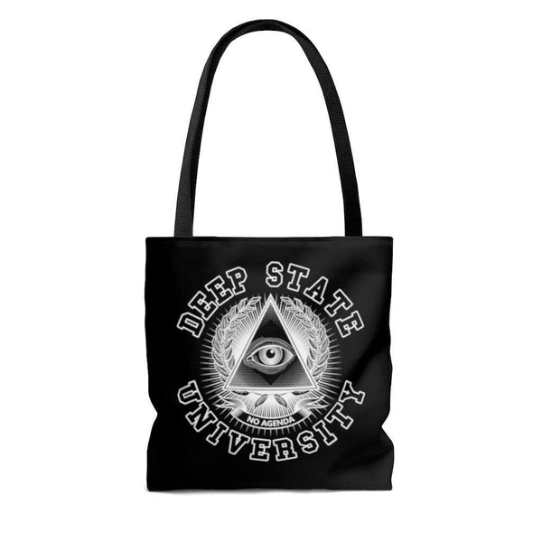DEEP STATE UNIVERSITY - W - tote bag