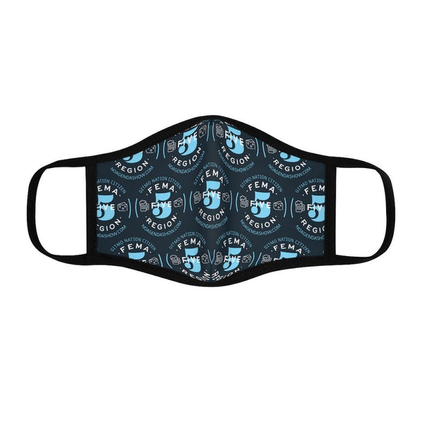 FEMA REGION FIVE - BLUE - fitted face mask