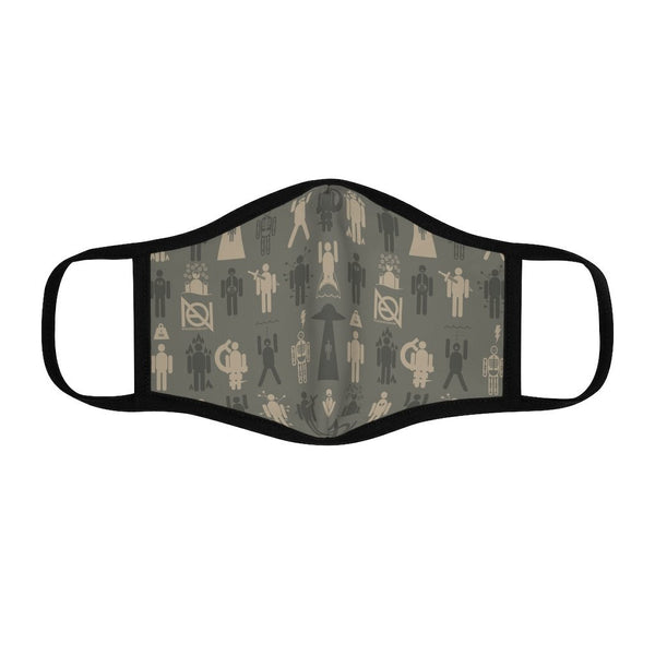 WE'RE ALL GOING TO DIE! - TAN - fitted face mask