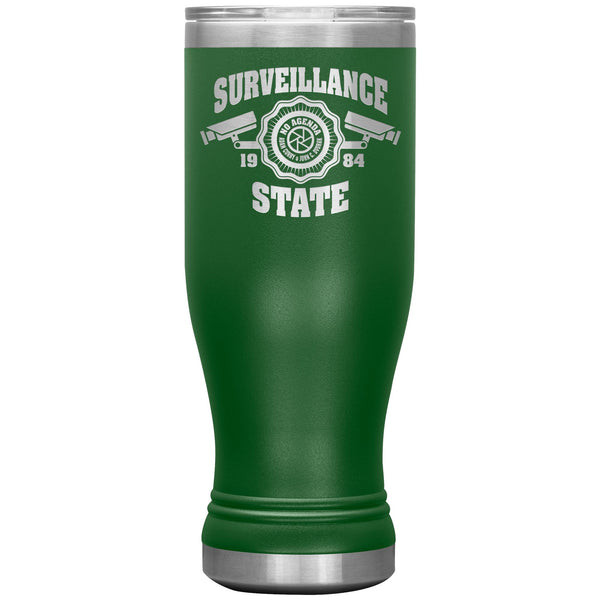 SURVEILLANCE STATE - 20 oz boho tumbler