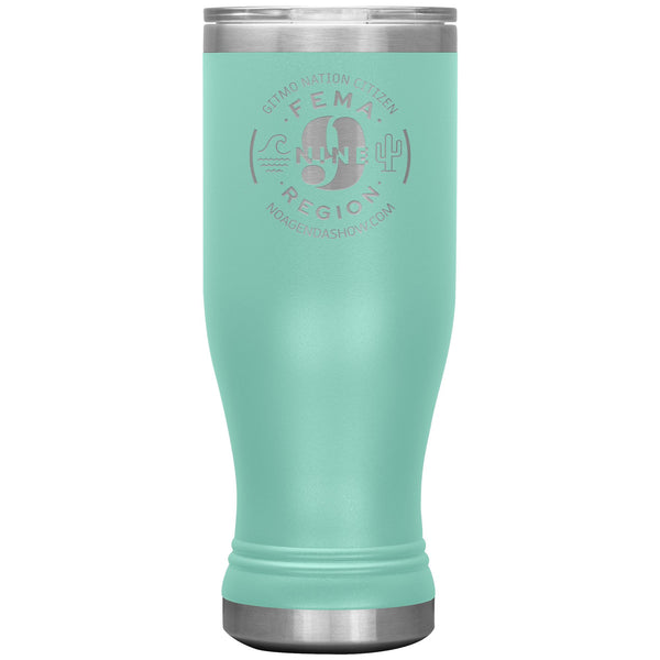 FEMA REGION NINE - 20 oz boho tumbler