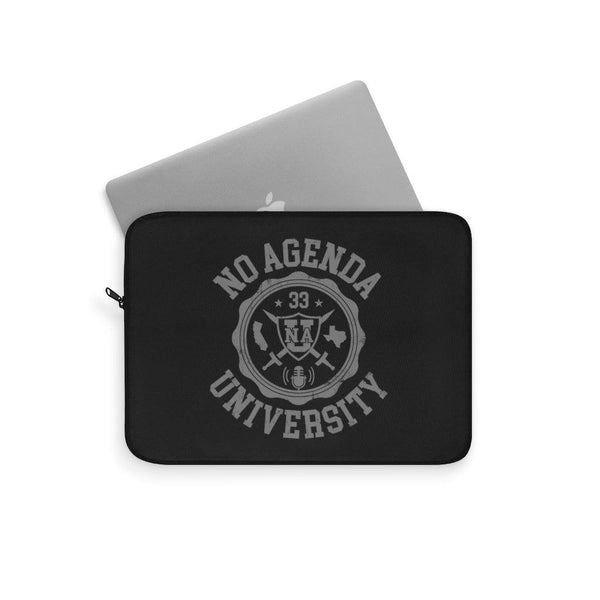 NO AGENDA UNIVERSITY - G - laptop sleeve