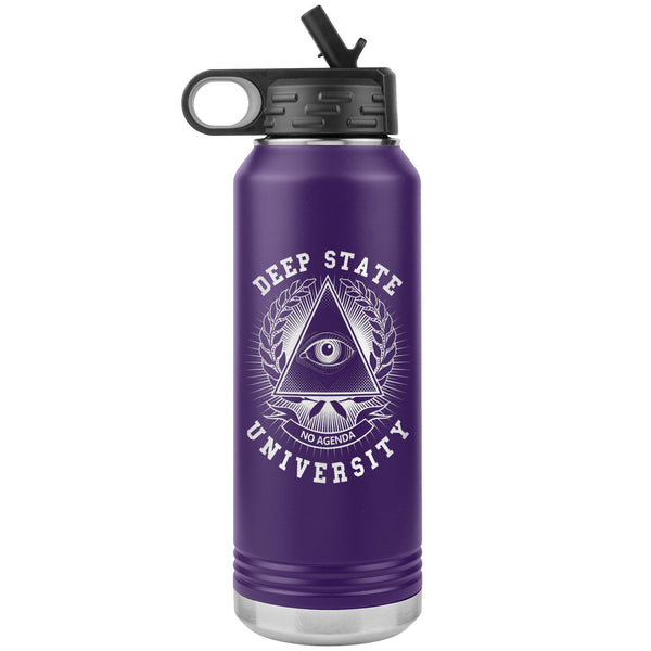 DEEP STATE UNIVERSITY - 32 oz straw tumbler