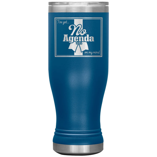 NO AGENDA RIBBON - 20 oz boho tumbler