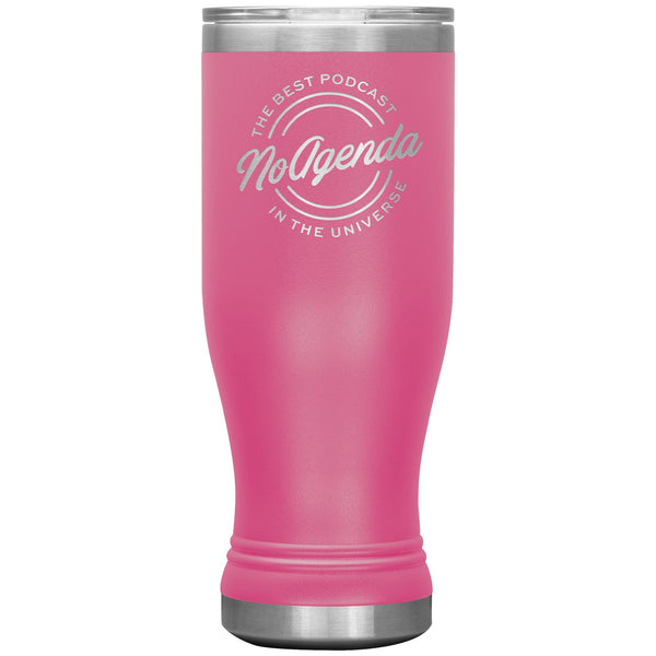 NO AGENDA THE BEST PODCAST - 20 oz boho tumbler