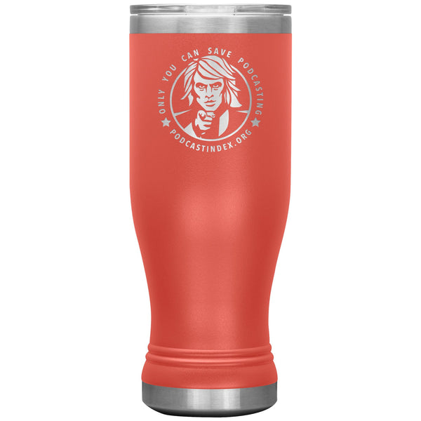 SAVE PODCASTING! - 20 oz boho tumbler