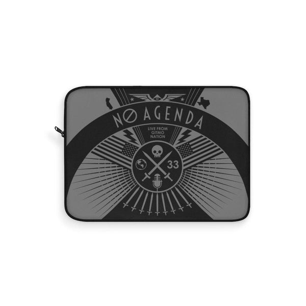 NO AGENDA RALLY - laptop sleeve