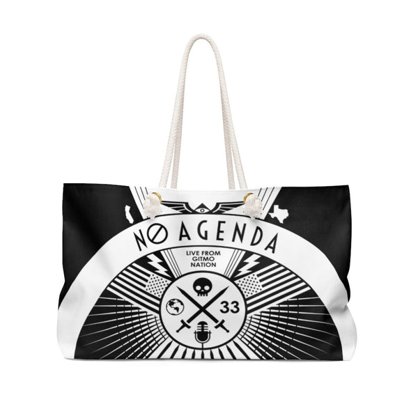 NO AGENDA RALLY - light - rope tote
