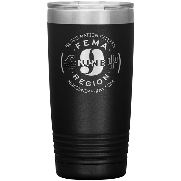 FEMA REGION NINE - 20 oz tumbler