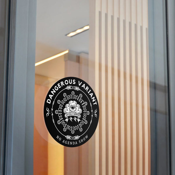 DANGEROUS VARIANT - BW - vinyl sticker