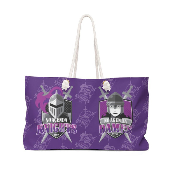 NO AGENDA KNIGHTS & DAMES - P - rope tote