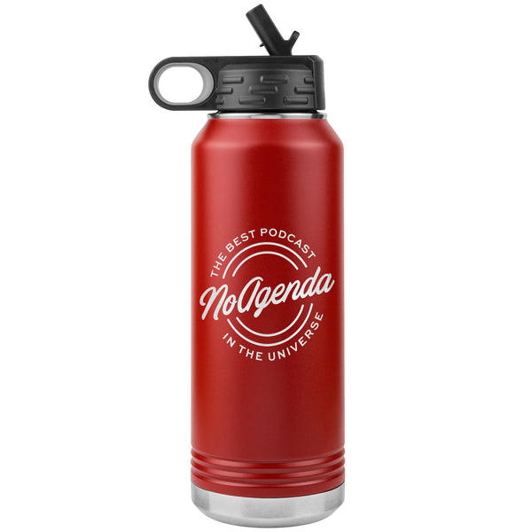 NO AGENDA THE BEST PODCAST - 32 oz straw tumbler