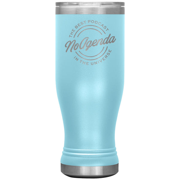 NO AGENDA THE BEST PODCAST - 20 oz boho tumbler