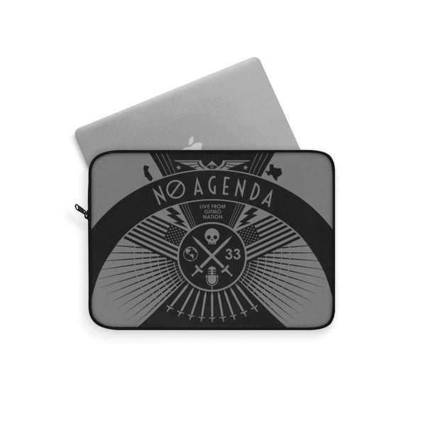 NO AGENDA RALLY - laptop sleeve