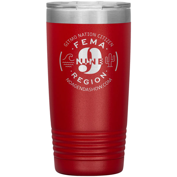 FEMA REGION NINE - 20 oz tumbler