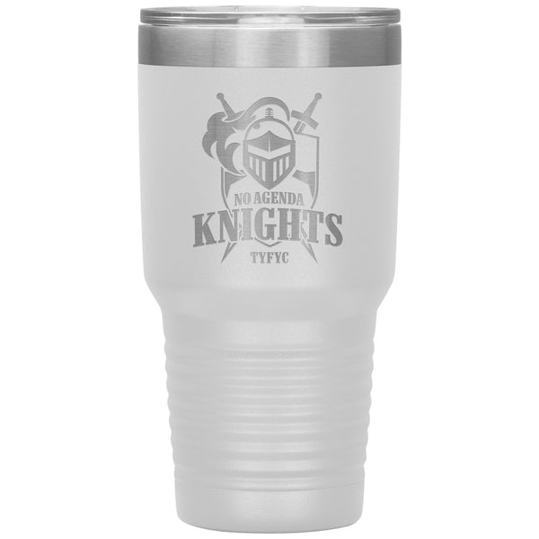 NO AGENDA KNIGHTS - 30 oz tumbler