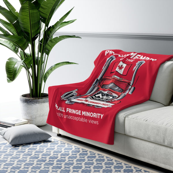 UNACCEPTABLE FREEDOM CONVOY - R - sherpa blanket