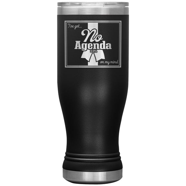 NO AGENDA RIBBON - 20 oz boho tumbler