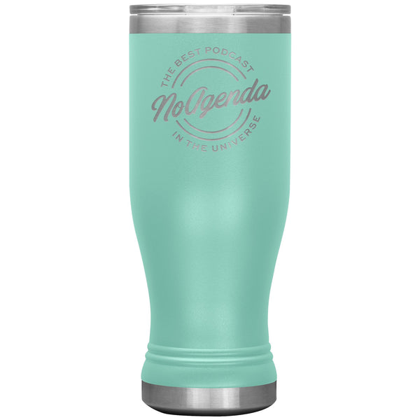 NO AGENDA THE BEST PODCAST - 20 oz boho tumbler