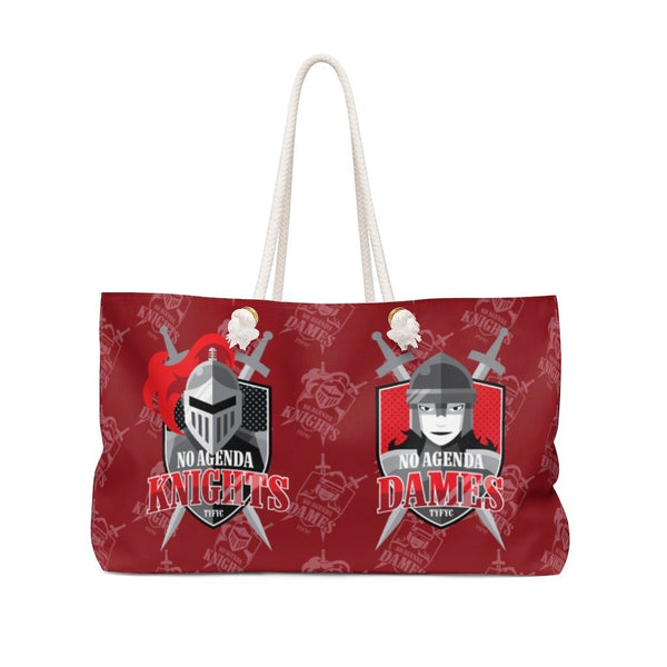 NO AGENDA KNIGHTS & DAMES - R - rope tote
