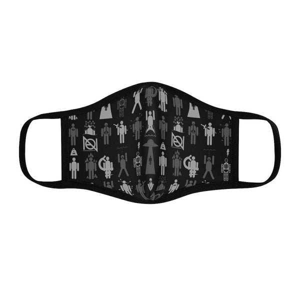 WE'RE ALL GOING TO DIE! - BG - fitted face mask