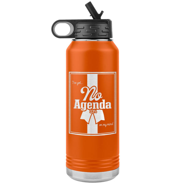 NO AGENDA RIBBON - 32 oz straw tumbler