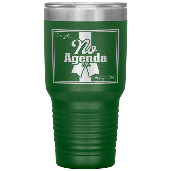 NO AGENDA RIBBON - 30 oz tumbler
