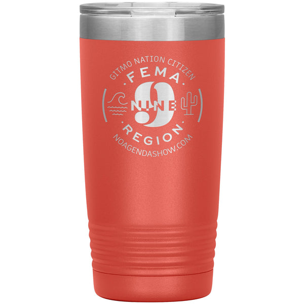 FEMA REGION NINE - 20 oz tumbler