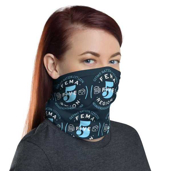 FEMA REGION FIVE - neck gaiter
