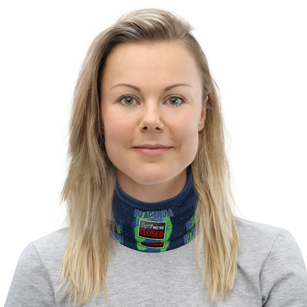 WE'RE CLOSED - neck gaiter